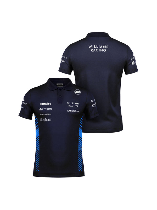 Williams Team Navy Blue Polo Shirt 2025