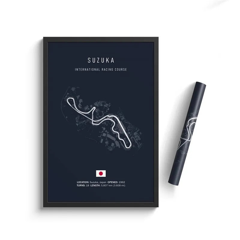 FORMULA 1 SUZUKA CIRCUIT POSTER