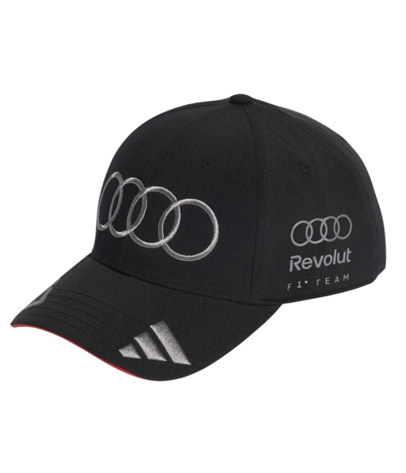 Audi F1 Team 2026 Black Embroidered Cap