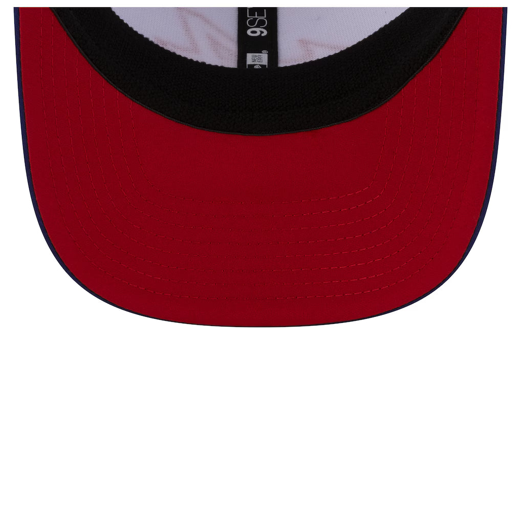Alpine New Era Unisex Silverstone 9SEVENTY Trucker Adjustable Hat - White/Blue
