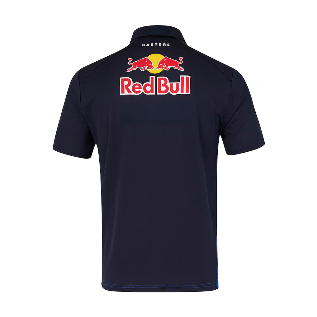 Max Verstappen Red Bull Racing 2026 Replica Polo Shirt - Black/Blue