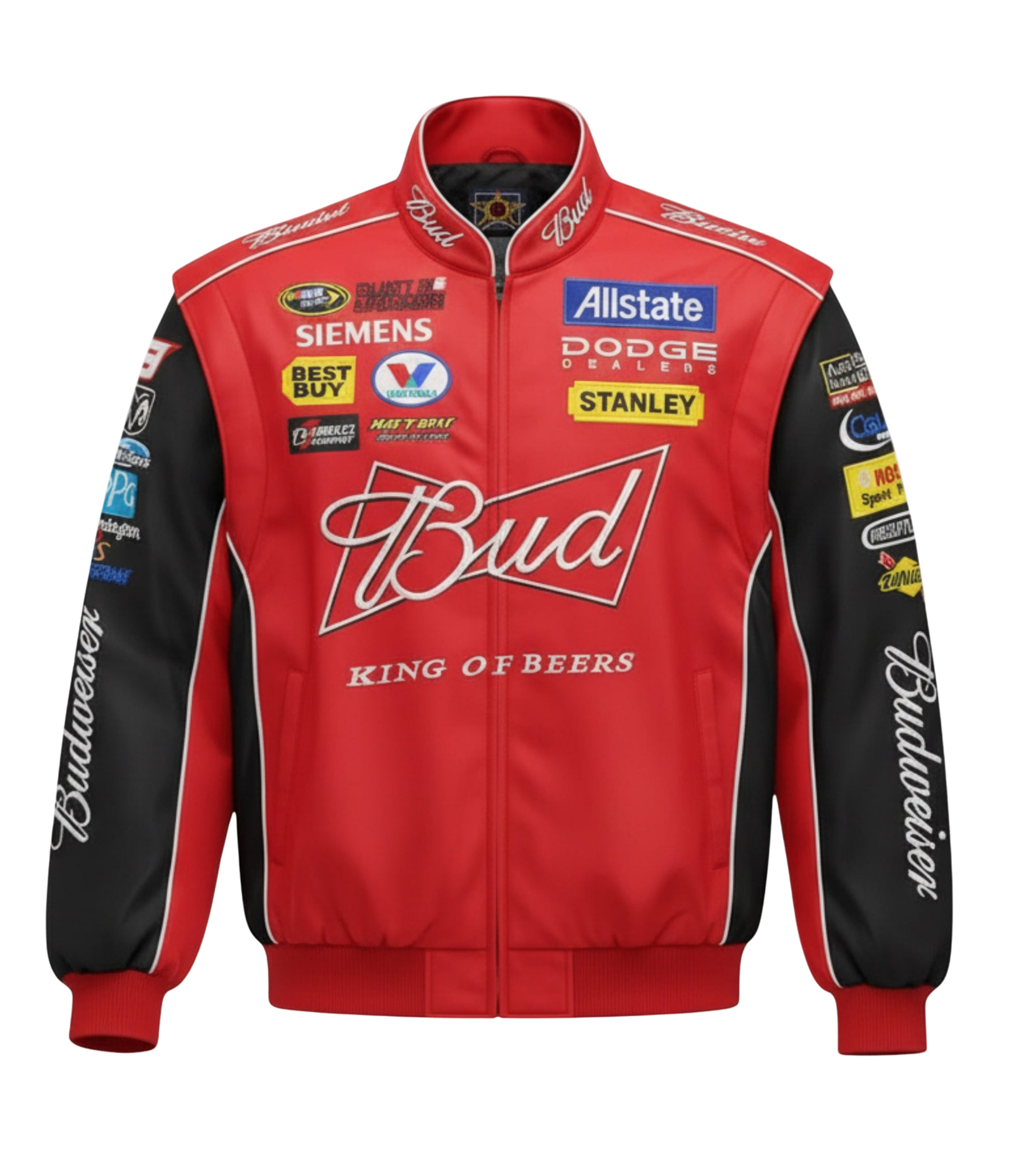 Budweiser Racing Vintage Jacket - NASCAR Red Edition