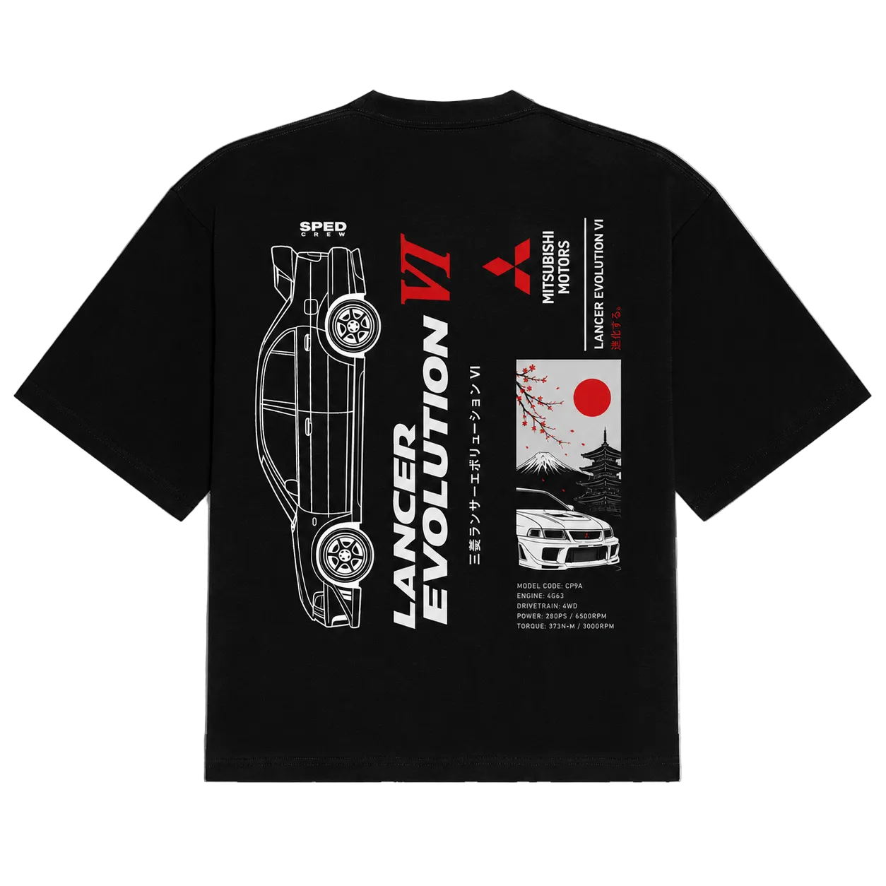 Evo 6 Spec Tee