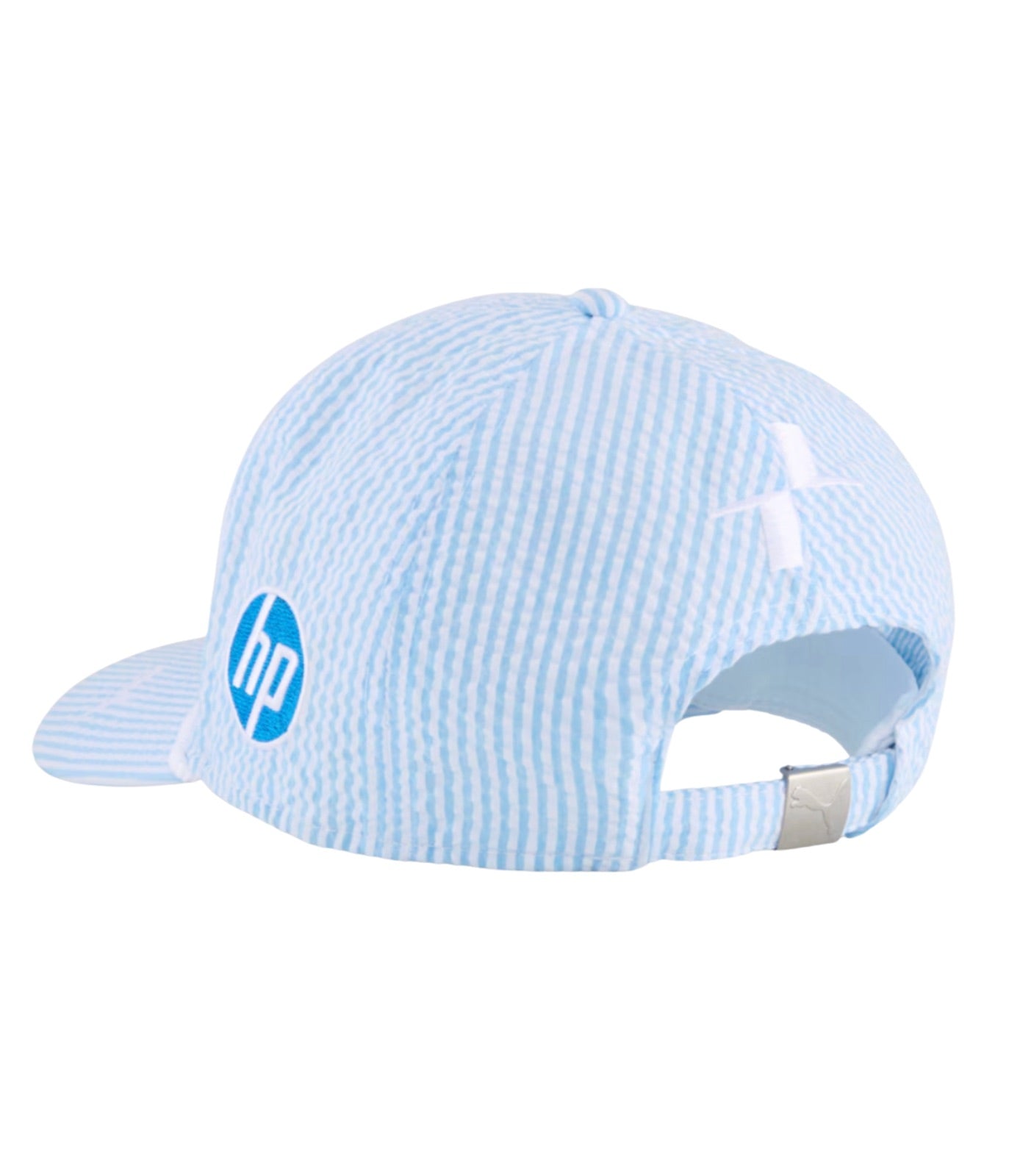 Ferrari F1 2025 Light Blue Seersucker Cap
