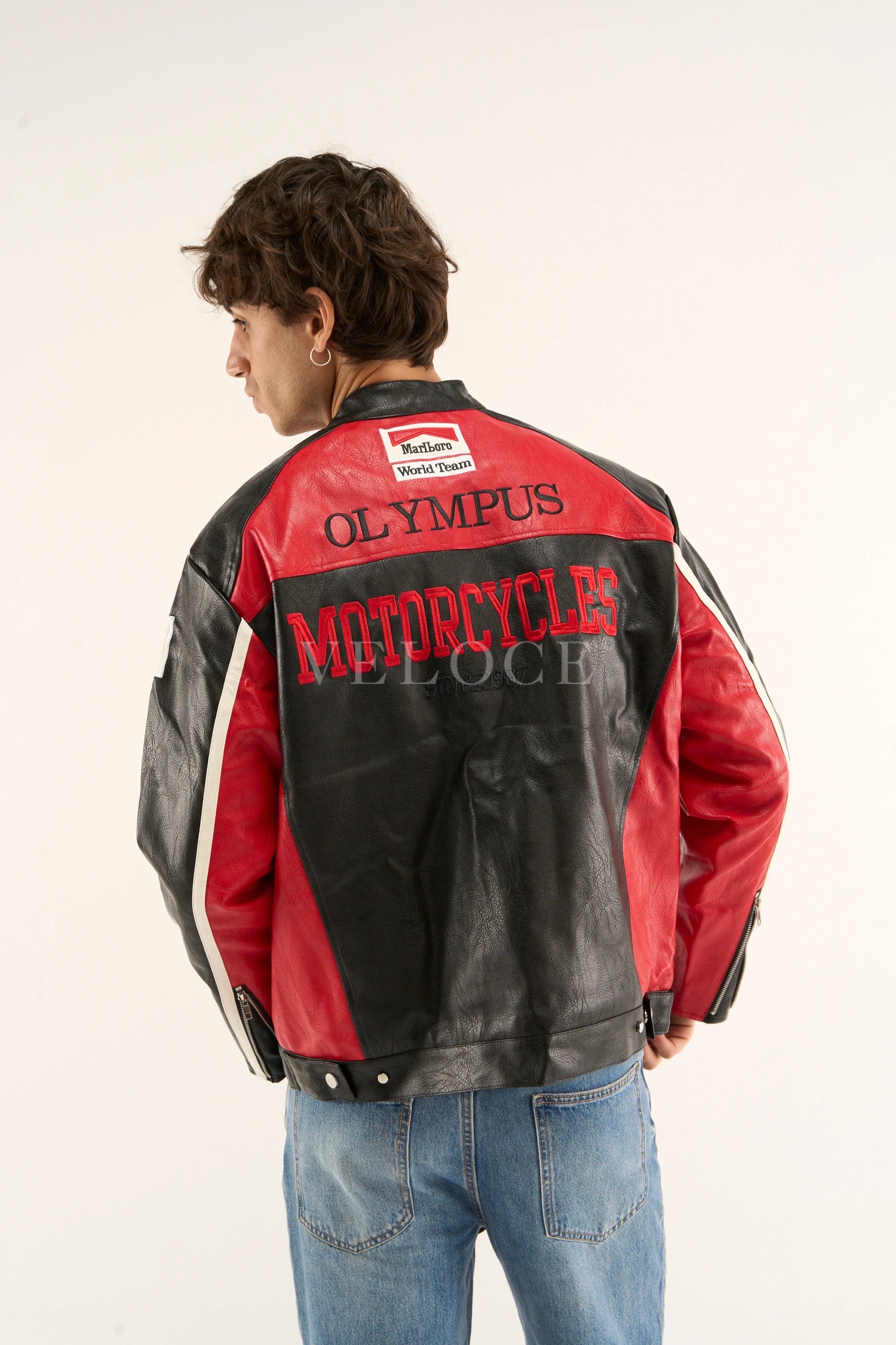 Ferrari F1 Olympus Leather Jacket - Red Edition