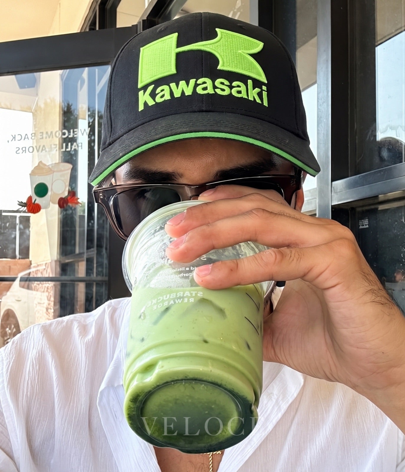 Kawasaki Racing Embroidered Cap