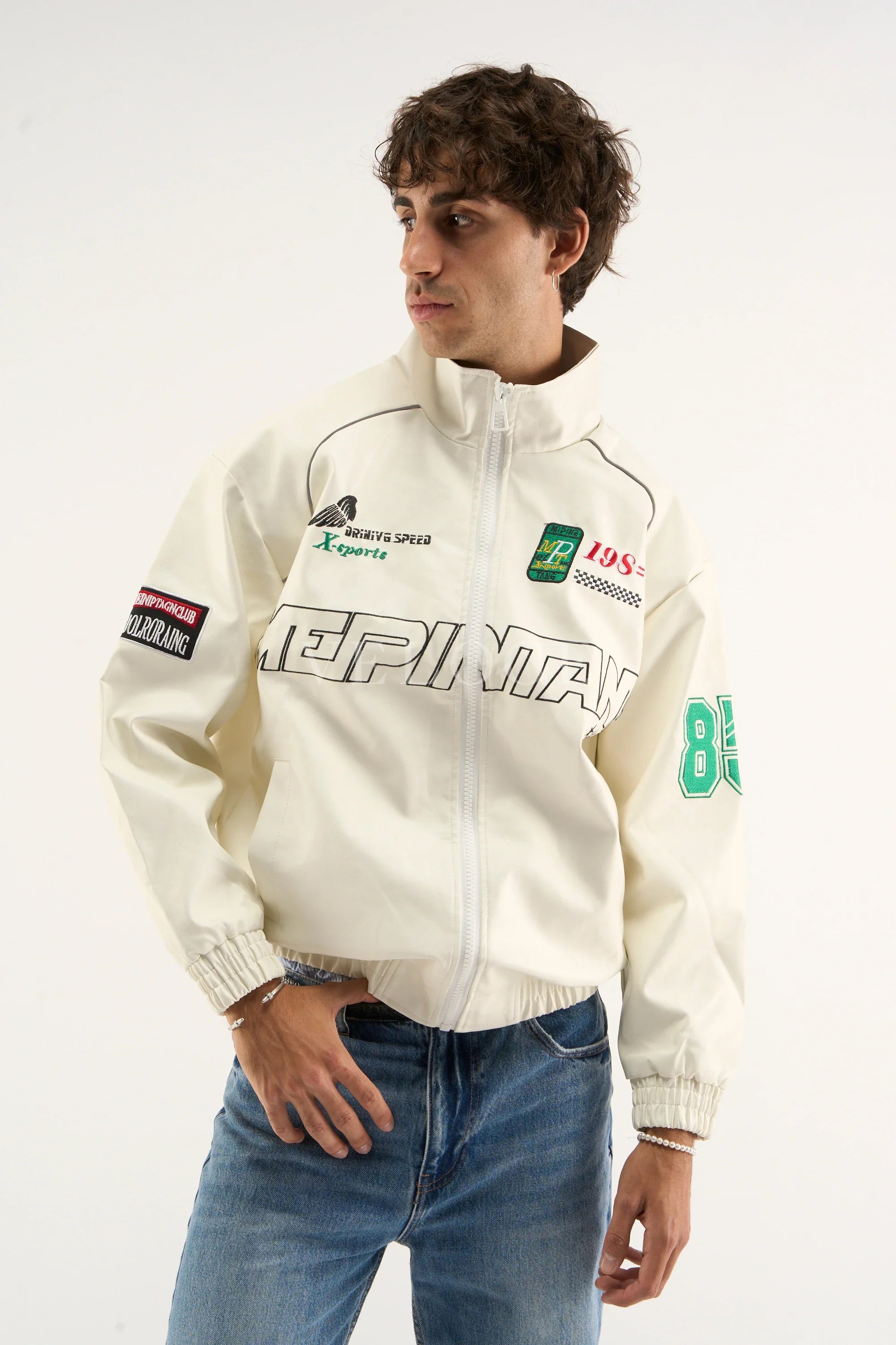 LAP 85 White Racing Jacket