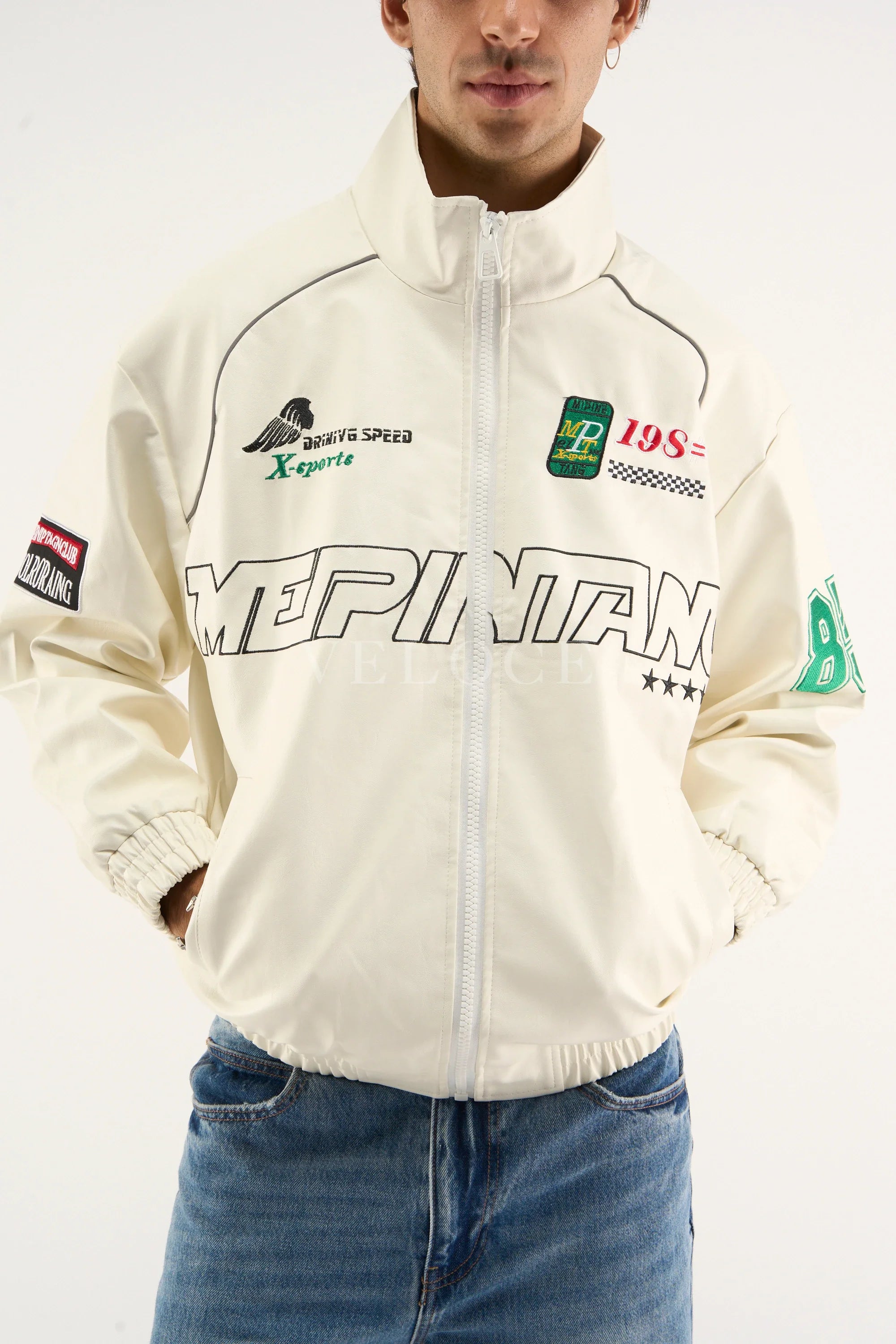 LAP 85 White Racing Jacket