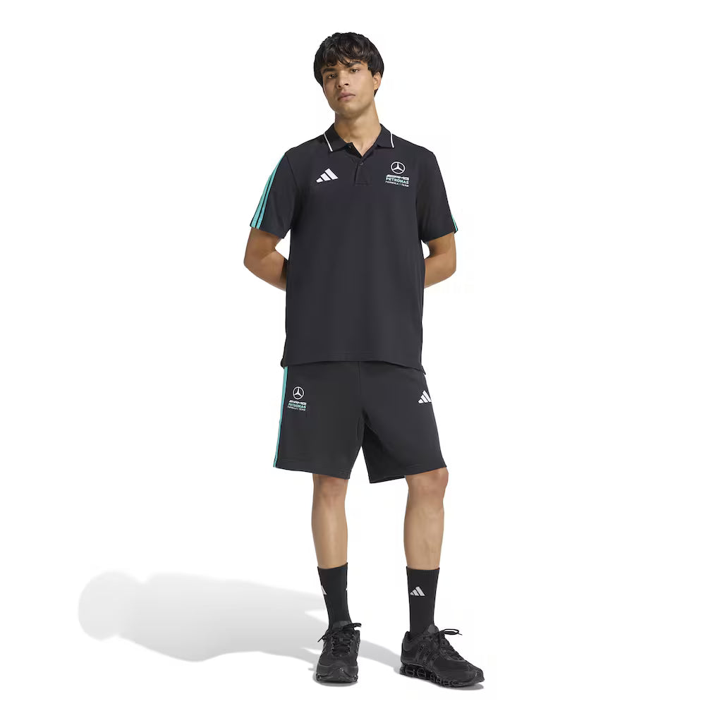 Mercedes-AMG Petronas F1 Team adidas 2026 Alphaskin Polo - Black