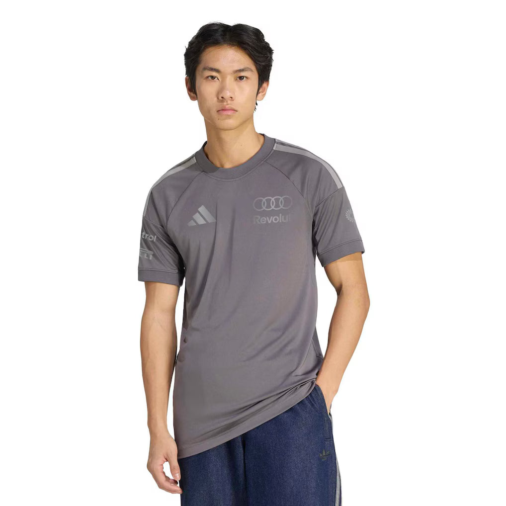 Audi adidas F1 Team Driver Replica Climacool T-Shirt - Gray