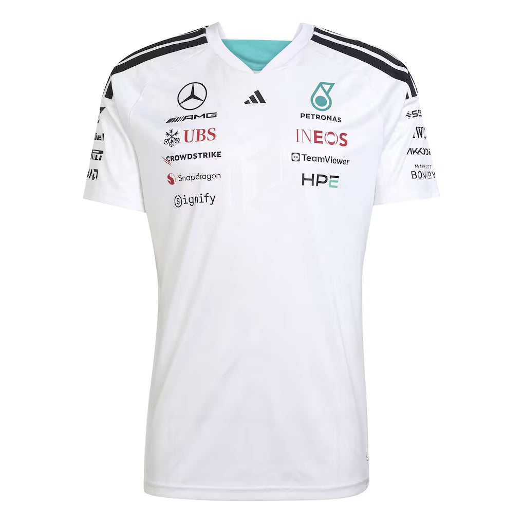 Mercedes-AMG Petronas F1 Team adidas 2026 Driver Replica Jersey - White