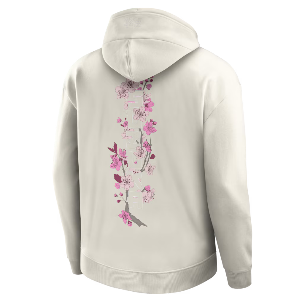 Formula 1 Fanatics Cherry Bloom Fleece Hoodie - Beige