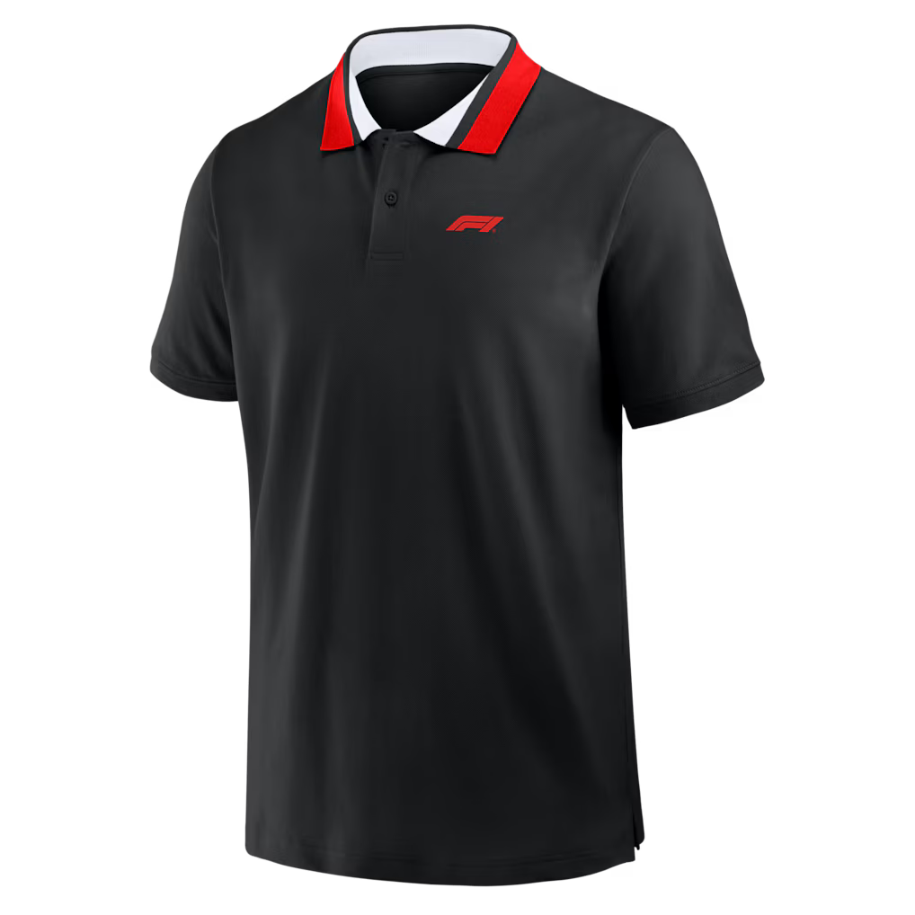 Formula 1 Fanatics Primary Polo - Black