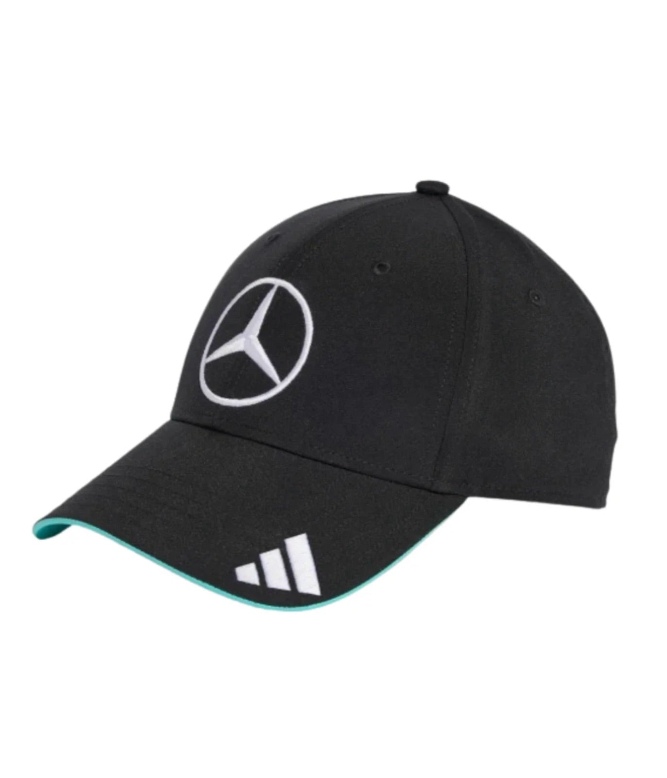 Mercedes AMG F1 Team Black Embroidered Cap