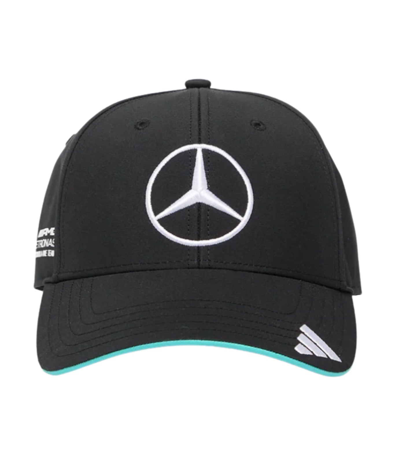 Mercedes AMG F1 Team Black Embroidered Cap