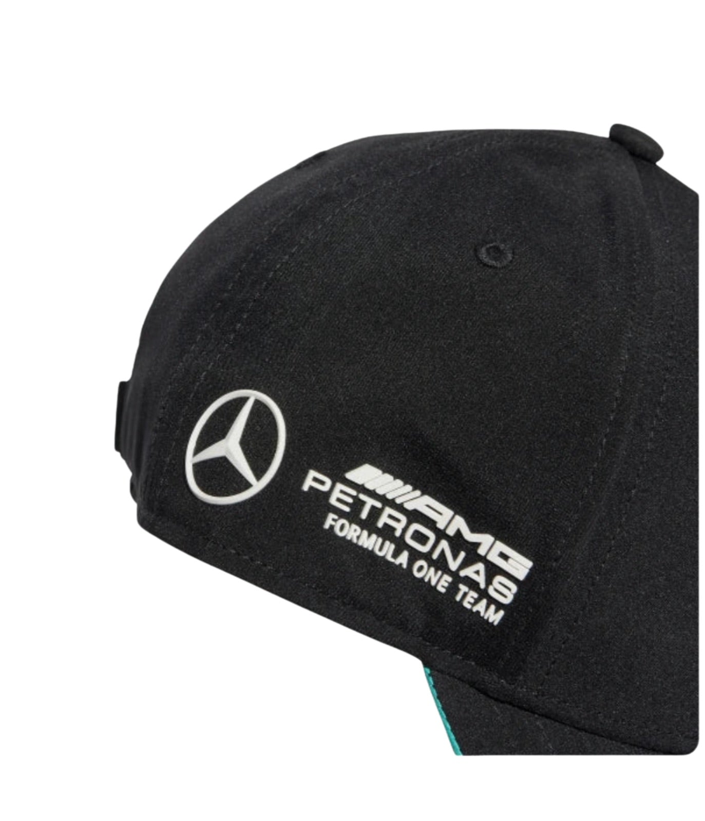 Mercedes AMG F1 Team Black Embroidered Cap