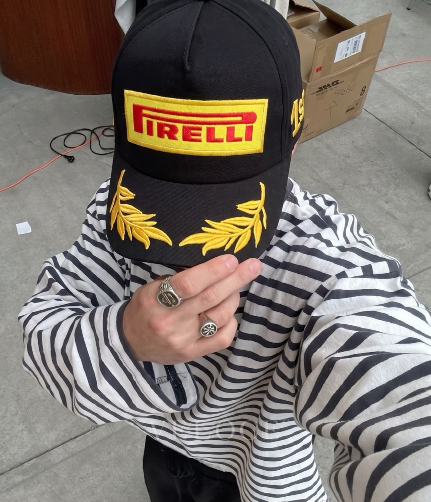 Pirelli F1 Podium 1st Place Embroidered Cap