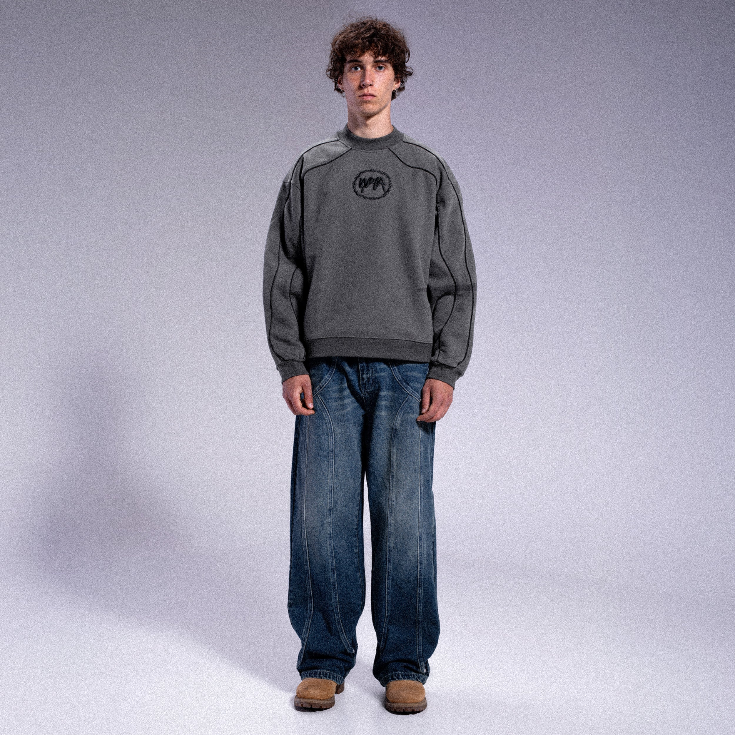 Soft Crewneck Dark Grey