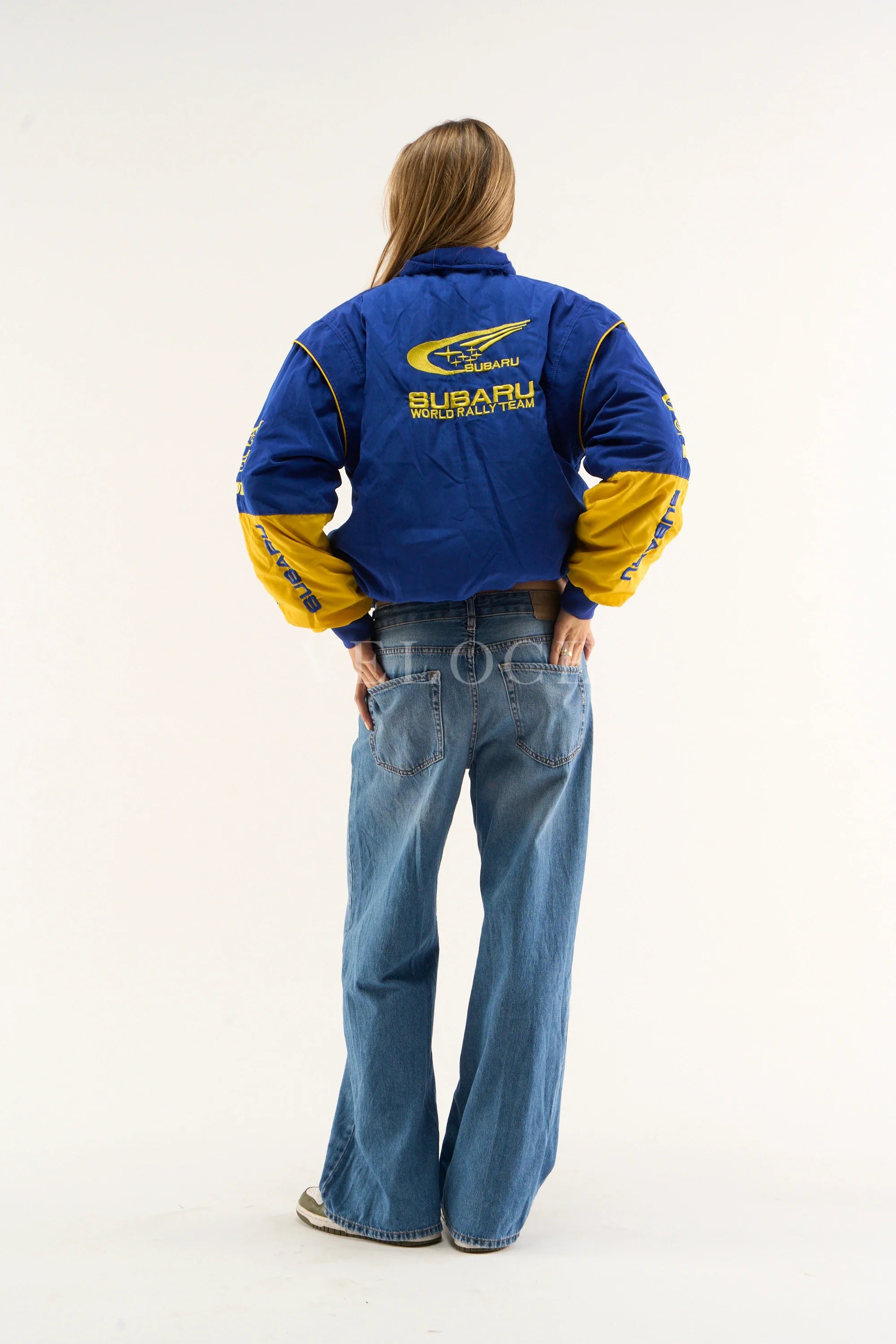 Subaru Rally Vintage Racing Jacket - Blue Edition