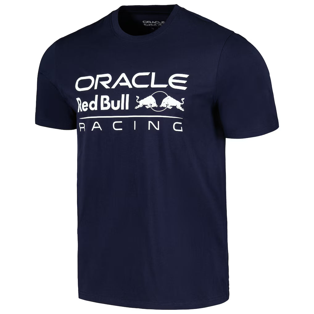 Red Bull Racing Castore Unisex Front Logo T-Shirt - Navy