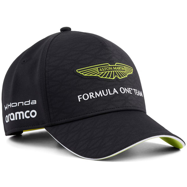 Aston Martin Puma Unisex 2026 Team Adjustable Hat - Black