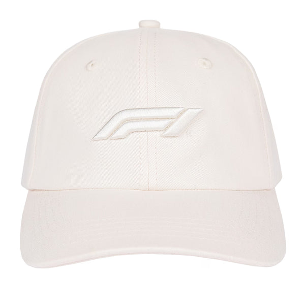 Formula 1 Unisex Adjustable Dad Hat - White