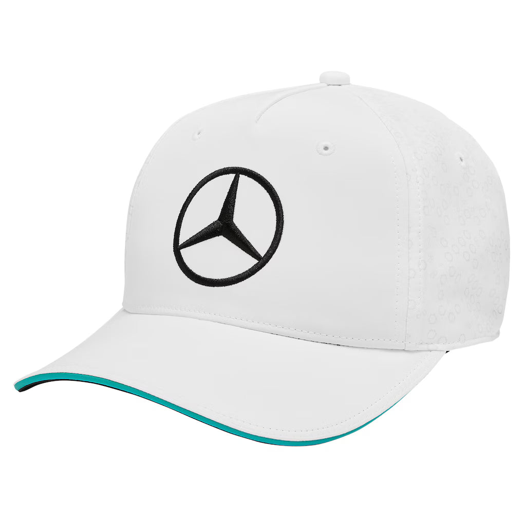 Mercedes-AMG Petronas F1 Team Youth Replica Adjustable Hat - White